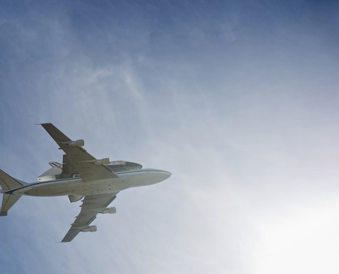 Endeavor Space Shuttle Final Flight Photo
