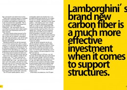 Lamborghini Magazine Design Spread 4