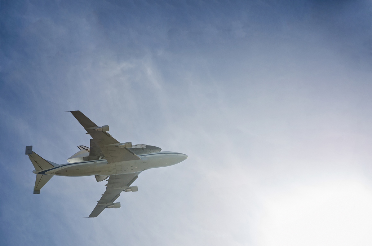 Endeavor Space Shuttle Final Flight Photo